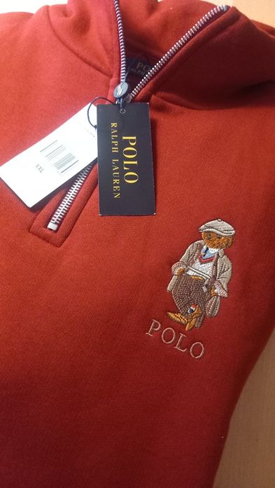 Sweat com fecho Ralph Lauren Bourdeaux
