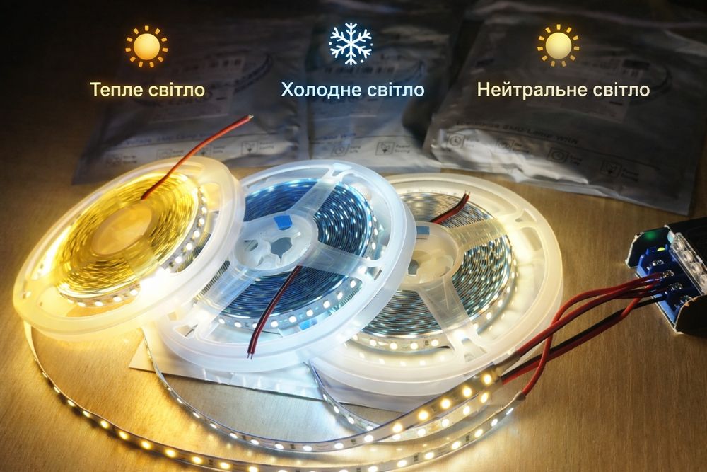 Освітлення сходів контролер,Led стрічки,блоки живлення