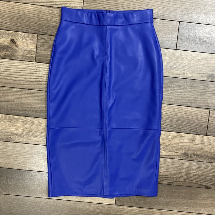 Шкіряна спідниця