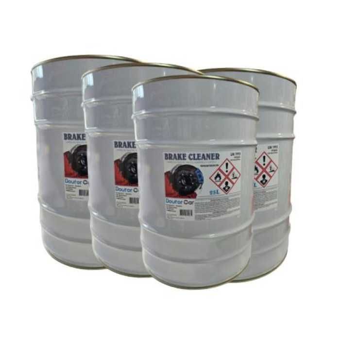 Conjunto de 4 Limpeza travões bidon metálico 25 Litros