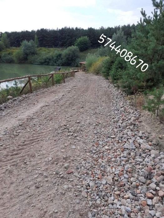 Naprawa i utwardzanie dróg gruntowych