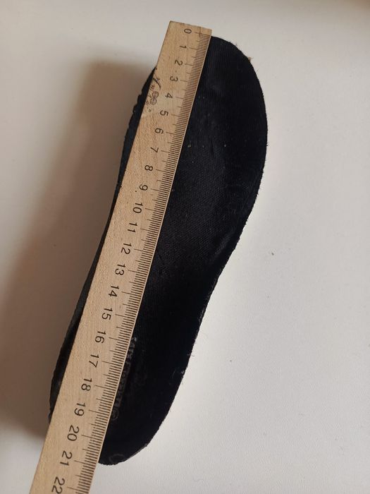 Черные кроссовки на липучке ЭКО кожа 34 размер для мальчика