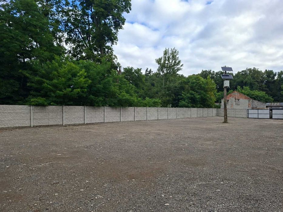 Działka Plac Utwardzony Ogrodzony