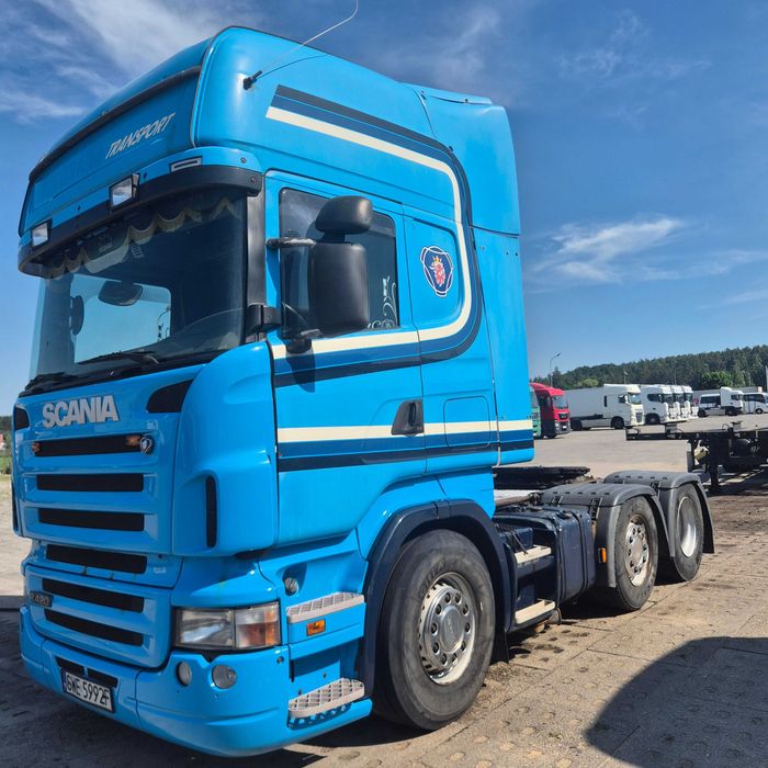 scania r420 manual 6x2 2006r