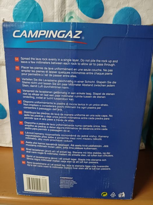 Lava rocks campingaz