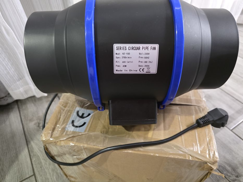 Wentylator rurowy kanałowy