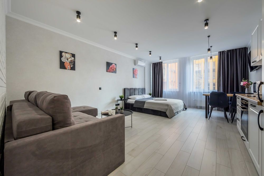 Однокомнатная квартира на 4 спальных места ЖК КОМФОРТ ТАУН