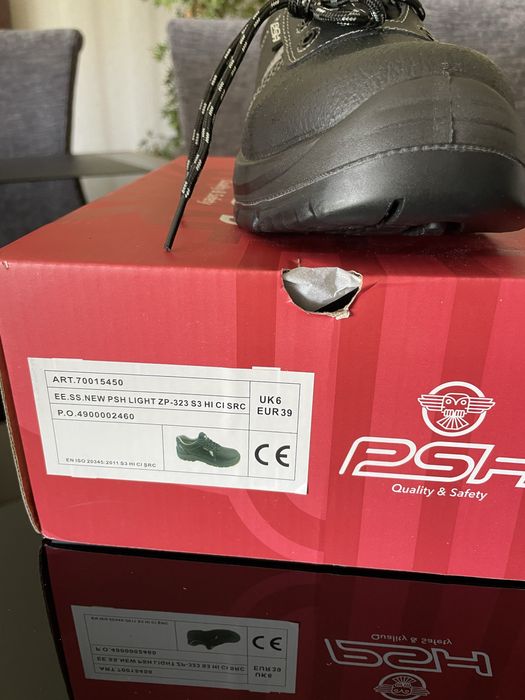 Sapato/Bota biqueira aço nr 39