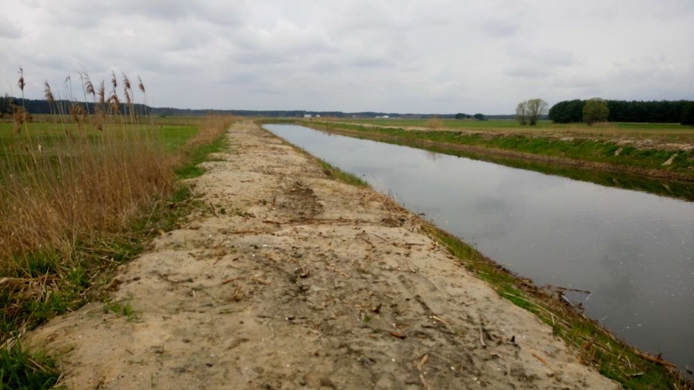 Wyjątkowa działka nad rzeką gmina Wolsztyn