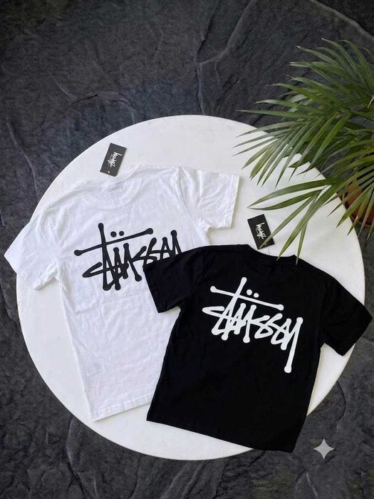 Футболка Stussy Basic • XS S M L XL XXL