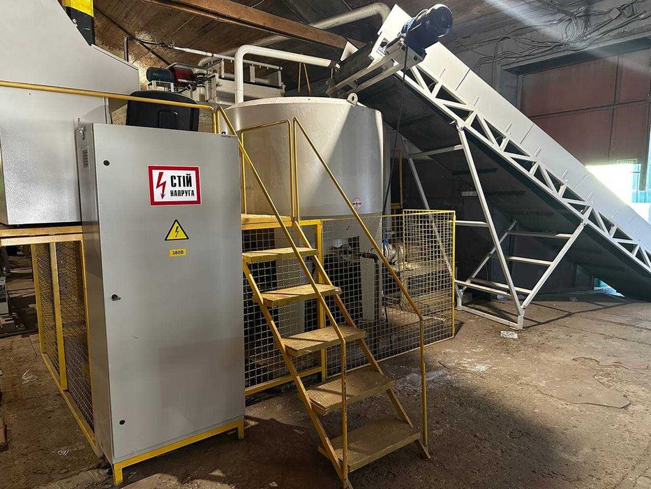 Завод по переработке  макулатуры и производства туалетной бумаги