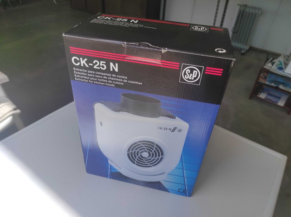 NOVO! Exaustor/extrator fumos (CK-25 N) NOVO