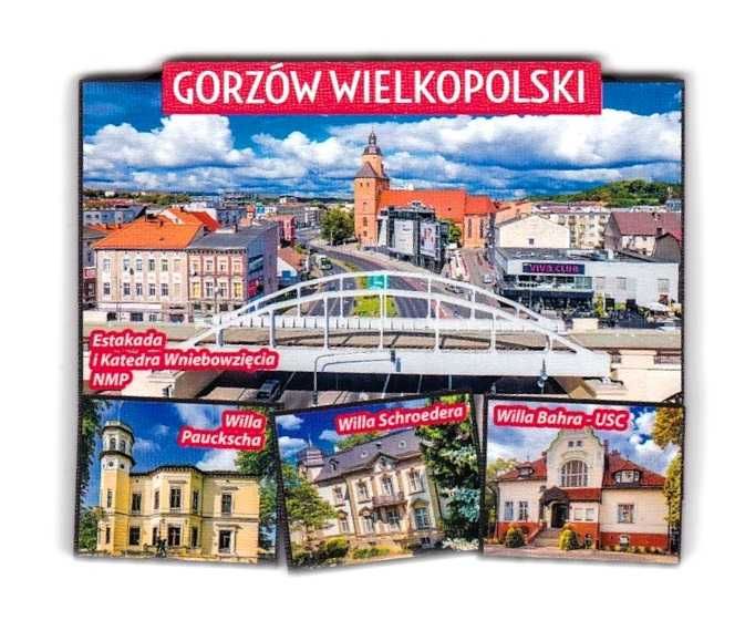 GORZÓW WIELKOPOLSKI Magnes na lodówkę D244