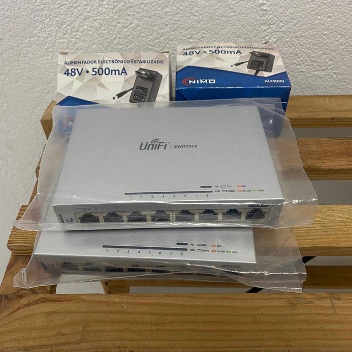 Unifi Switchs 8 portas