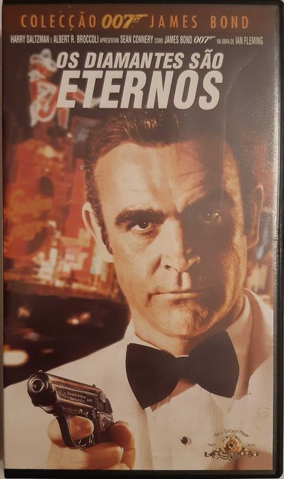 Coleção Exclusiva de 17 Filmes VHS do 007 - Como Nova!