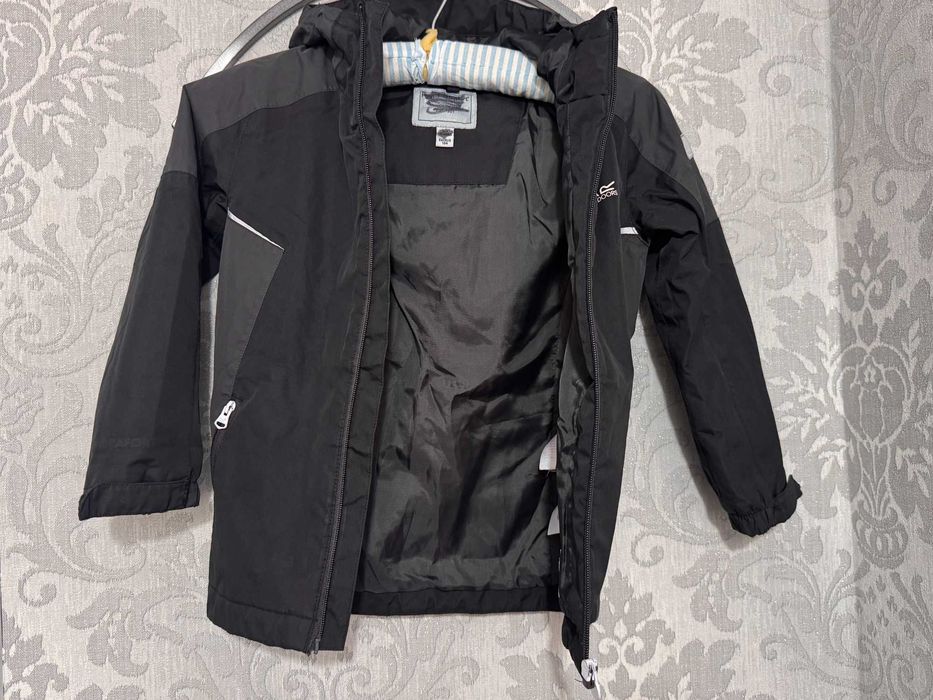 Sportowa kurtka softshell 146/152 11-12 lat szara