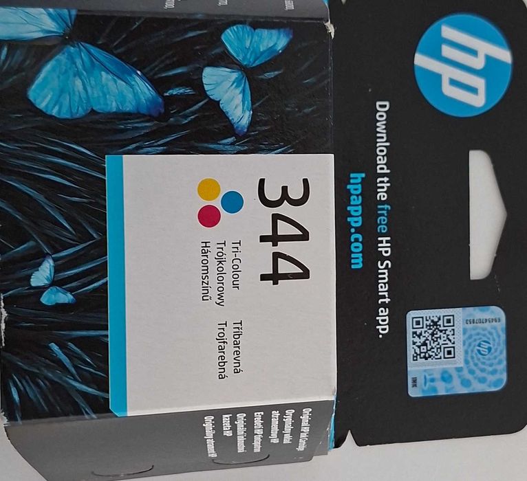 Oryginalny tusz HP 344