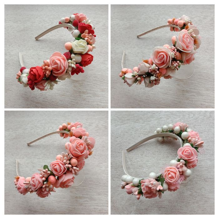 Любой 100 грн Обруч веночек ободок цветочный