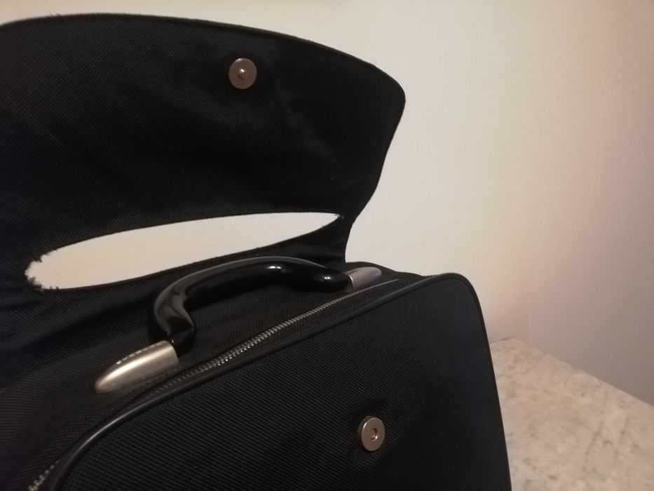 Mala da PORSCHE. Nova, em pele e tecido