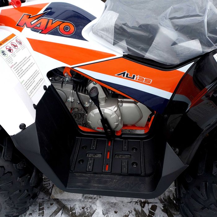 Квадроцикл Kayo UA 125cc 9к.с. електрозапуск 8/8 гарантія доставка