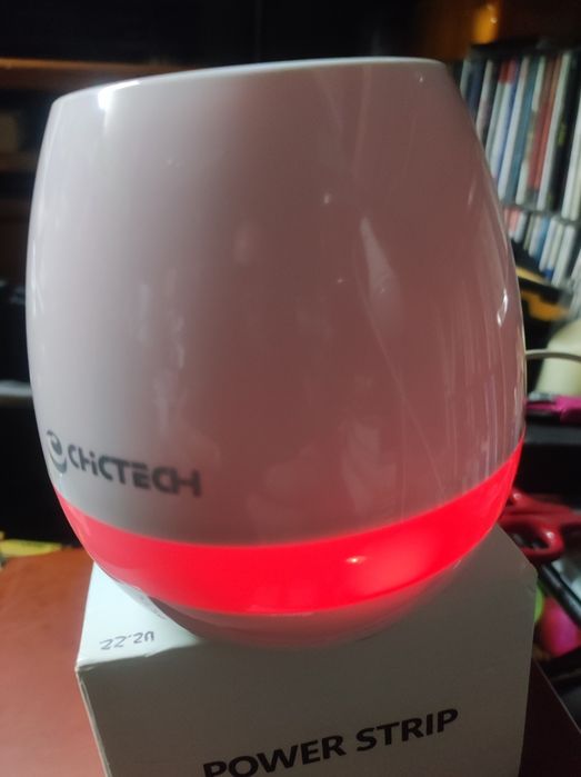 Vaso para flores musical com iluminação led