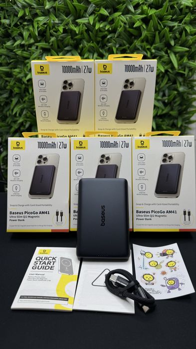 Ультратонкий и стильный павербанк Базеус Baseus Ultra Slim 10000 mA 27