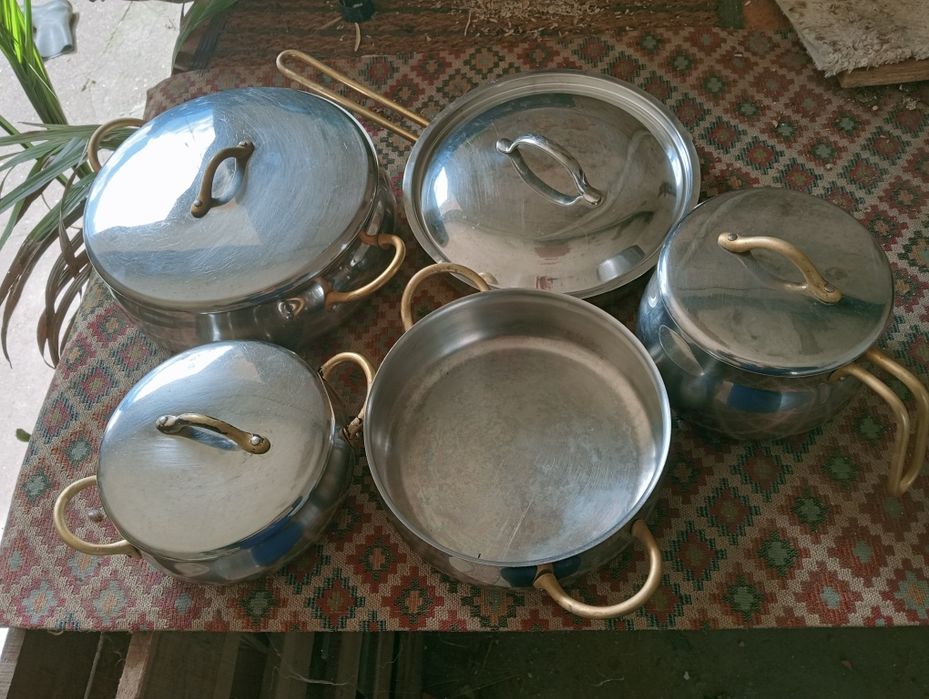 Trem de cozinha  tacho panela e grelhador