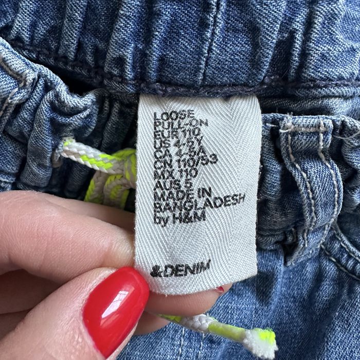 Spodnie klasyczne dzinsowe zestaw