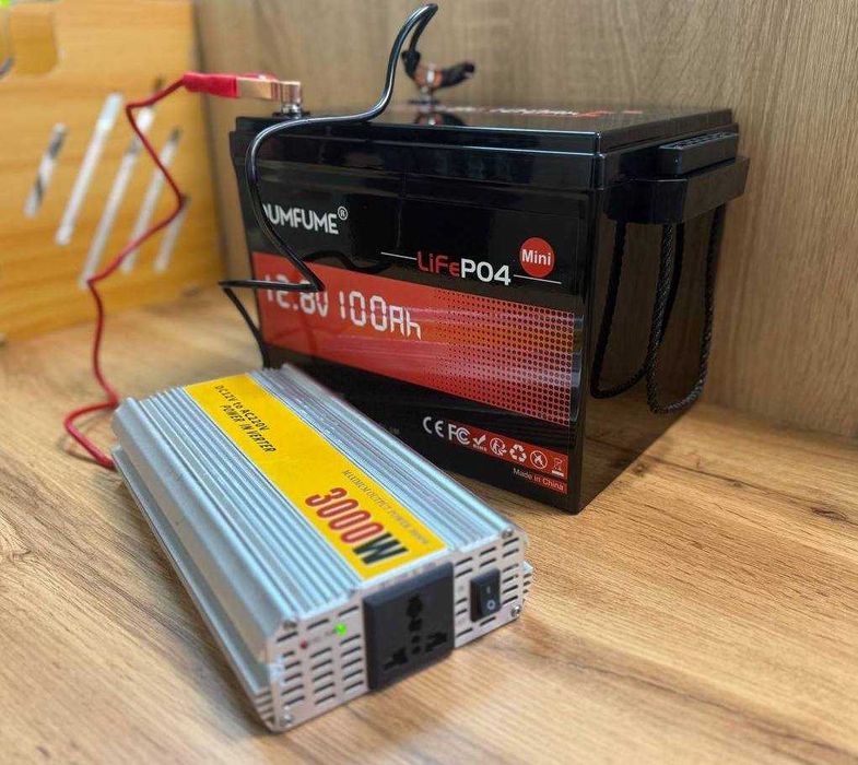 ‼️ Преобразователь тока 12-220 3000w с плавным запуском. Инвертор.