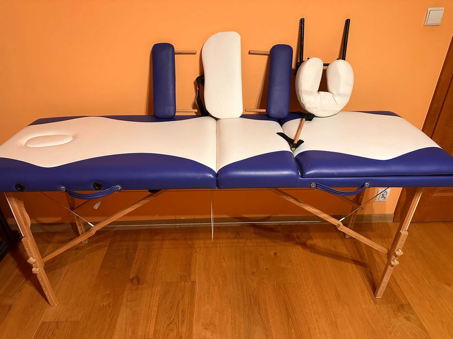Łóżko do masażu składane przenośne