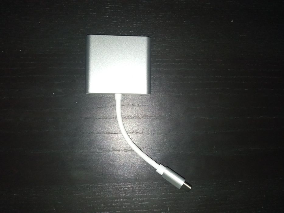 Adaptador/camera cable USB C HDMI (Novo)
