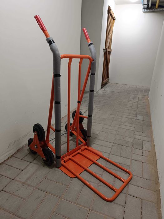 Wózek schodowy transportowy magazynowy 170kg platforma składany