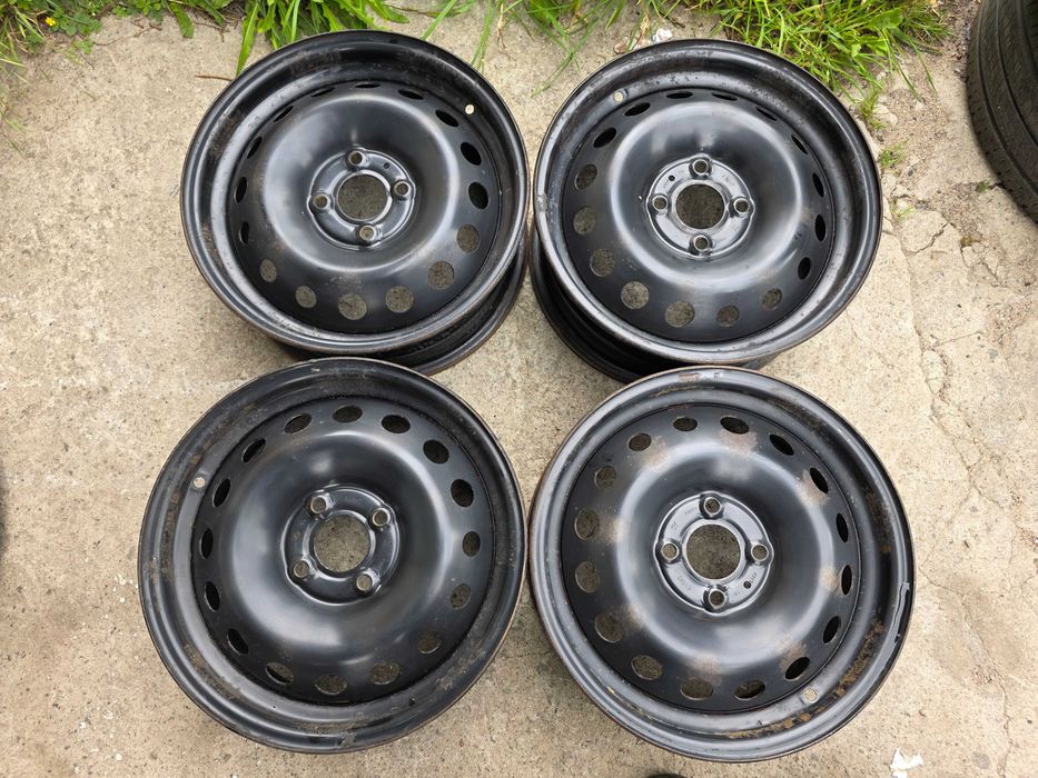 Oryginalne felgi stalowe RENAULT CLIO III 15" 4x100 6J ET 50 NISSAN MICRA