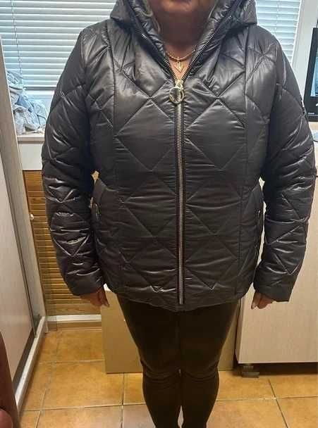 Kurtka My Luxe czekolada brązowa