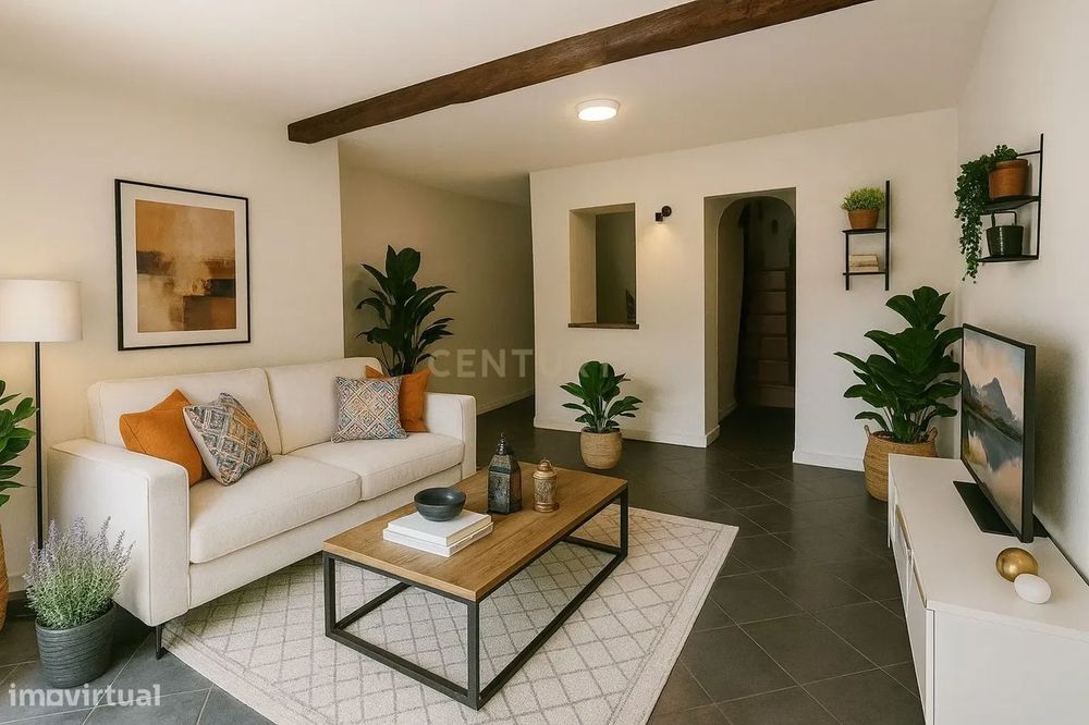 Charmoso Apartamento T1 com Pátio Privativo na Beira-Rio – Santos, Lis