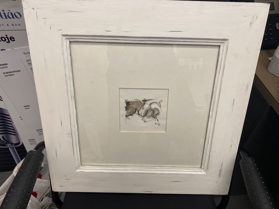 Serigrafia Bual, cavalos 96