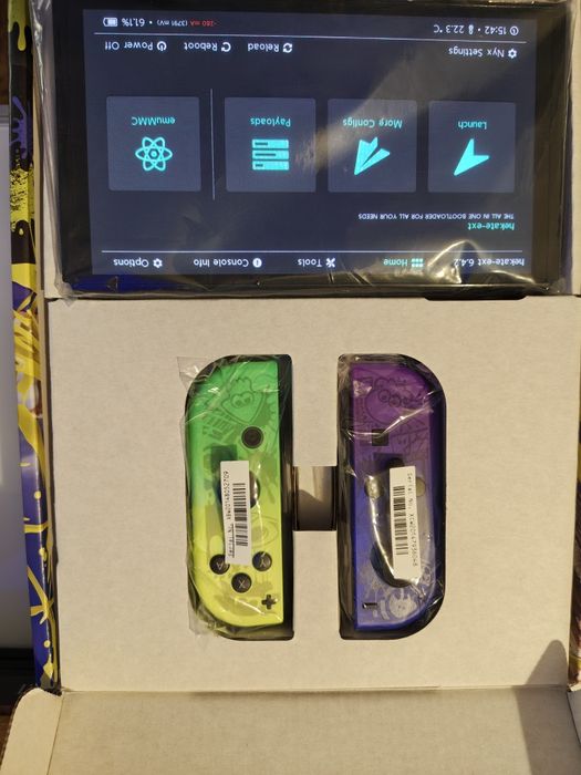 Nintendo switch OLED desbloqueada