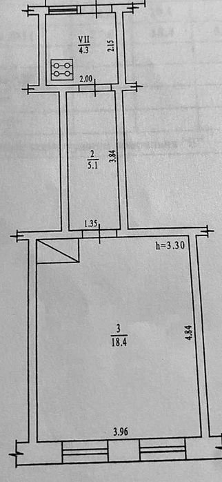 Продаж 1к.квартири, р-н Юж.ЖД вокзалу,центр.пляжу.