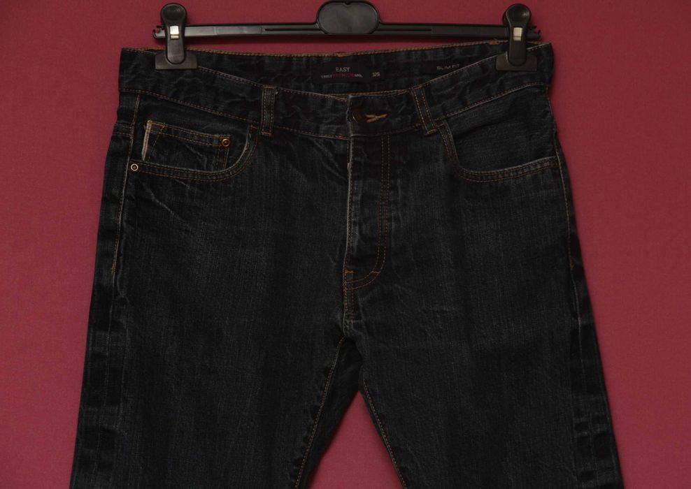 Easy 32 30 selvedge denim джинсы челночные (selvage селвидж)