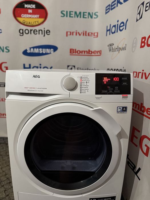 Сушильна машина/сушка/ сушарка AEG SERIE 8000 T8DB66580 8кг бу техніка