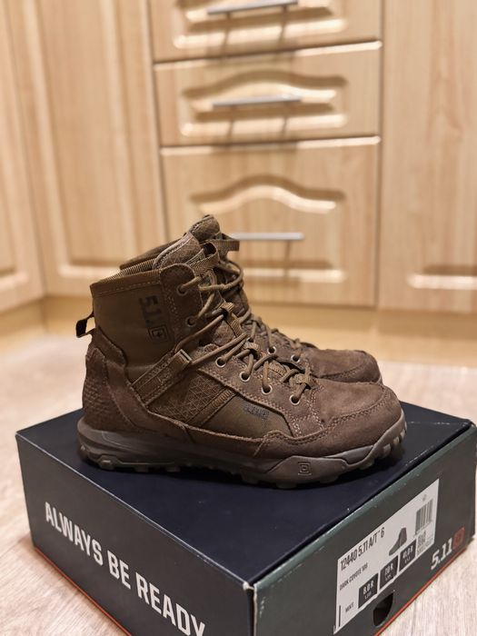 ЧЕРЕВИКИ ТАКТИЧНІ "5.11 TACTICAL A/T 6' BOOT" DARK COYOTE