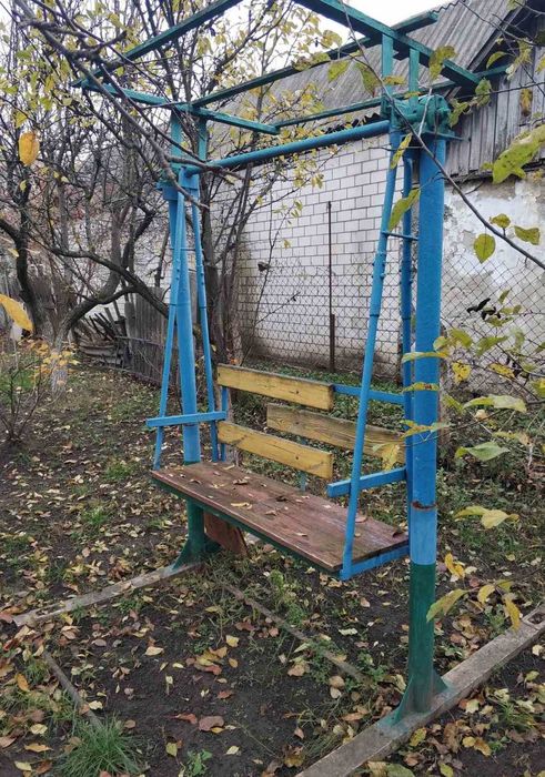Металева гойдалка/качеля