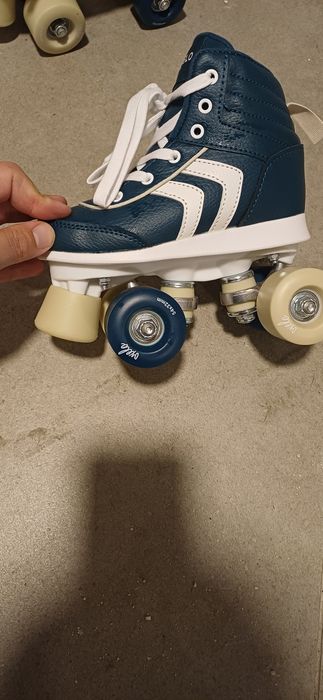 Patins 4 Rodas N. 33  Quad 100  Azul OXELO