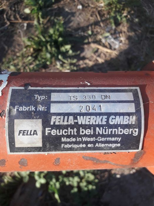 Przewracarka zgrabiarka fella deutz fahr, pz