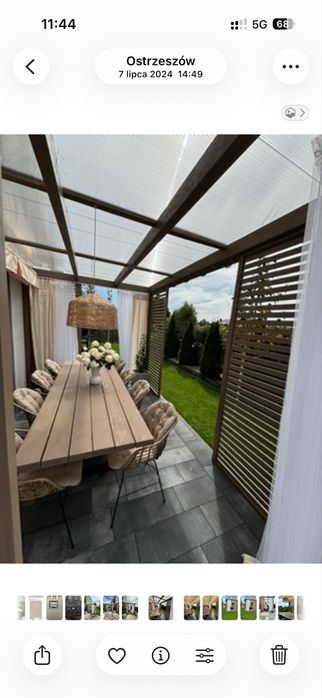 Altana / Pergola drewniana