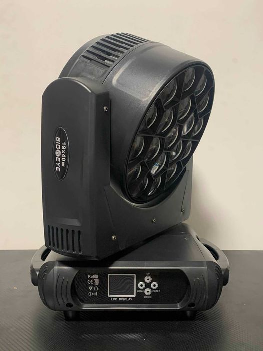 Głowy Big Eye 19x40w Nowe, 2 Szt