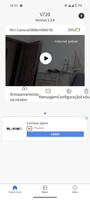 Mini câmera A9 [Full HD]