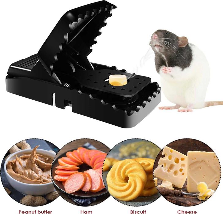 Мишоловка щуроловка пастка для гризунів Fousenuk, Ударна Набір з 8шт