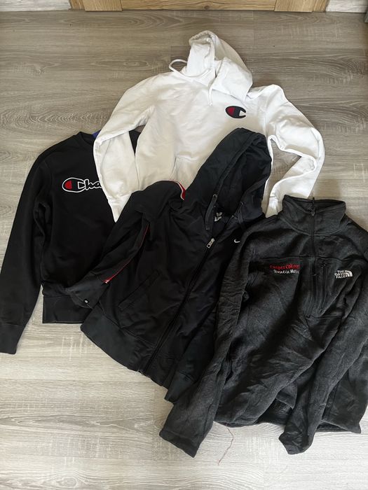 4x bluzy Nike Tnf champion