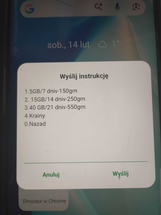 Karta SIM lifecell 40 GB Europa